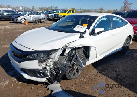 2019 Honda Civic Sport from USA, damaged, VIN 2HGFC2F85KH599066